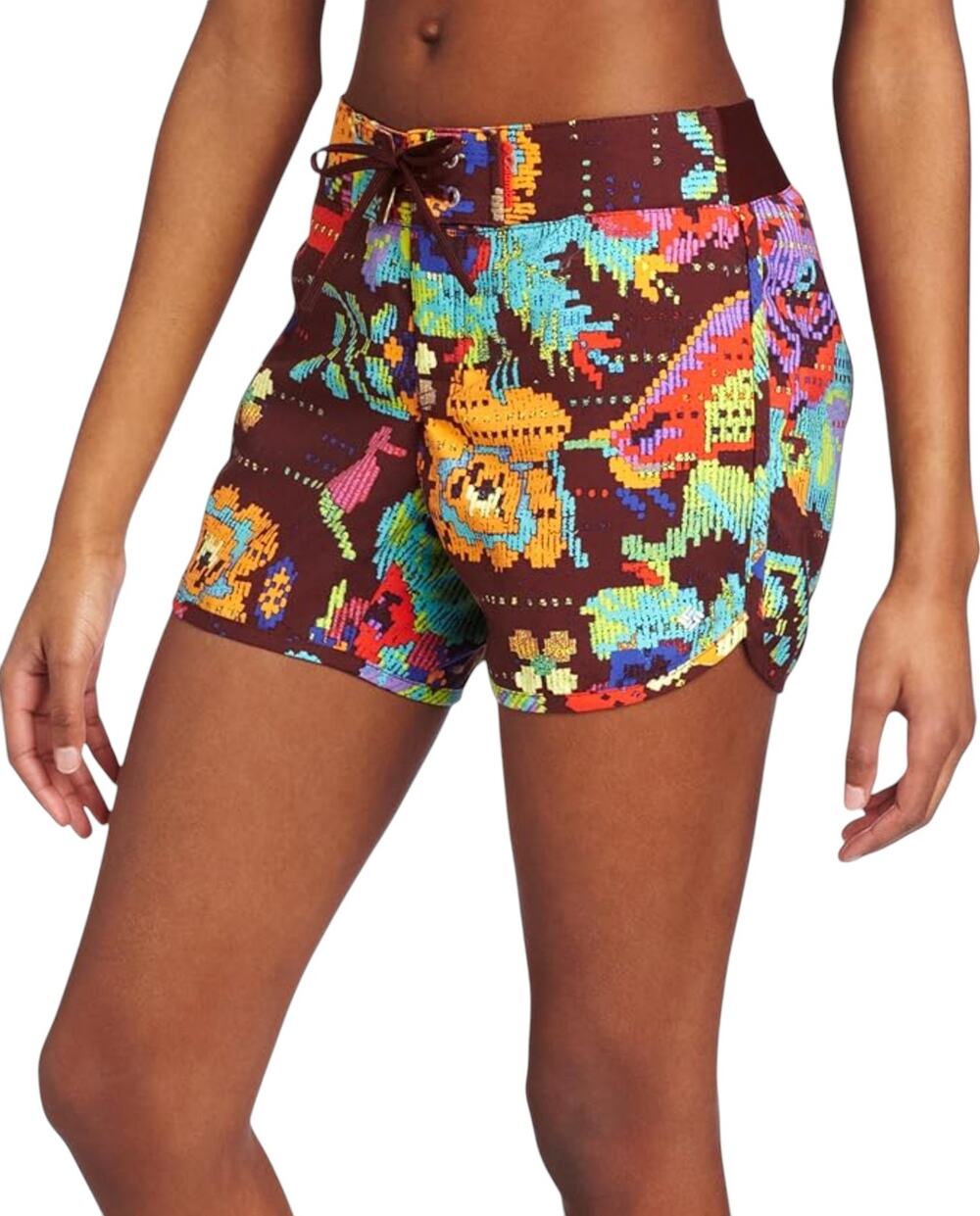 Columbia Sportswear Madder Brown Tapestry Groovy Creek Shorts